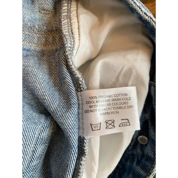 LF Markey Big Boy Barrel Jeans Slouchy Mid-Rise Mom Y2K Wide Leg Retro Pants 26 - Picture 5 of 7